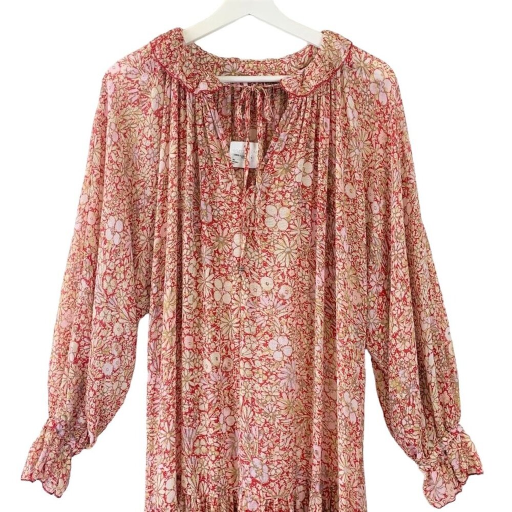 NWT Free People Feeling Groovy Maxi Prairie Dress - Picture 8 of 8